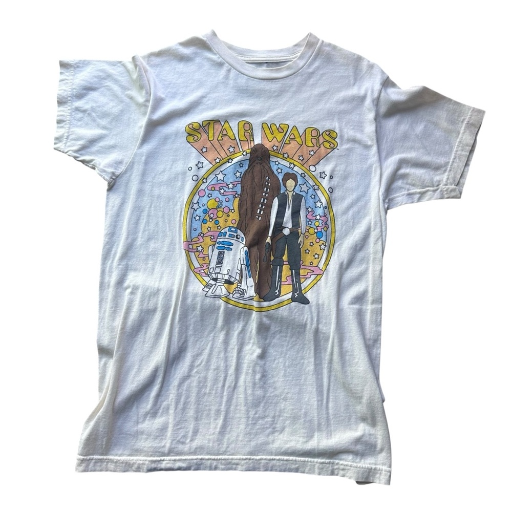 Star Wars Graphic T-Shirt Crème color size medium Hans Solo